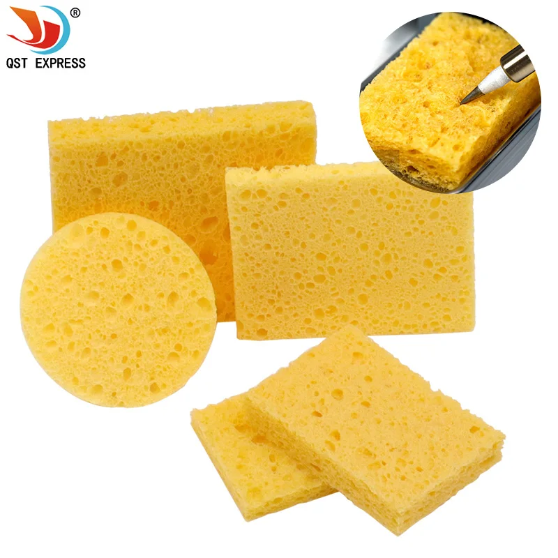 6pcs High-temperature sponge Electric-branded iron-en-iron head cleaning sponge
6pcs High-temperature sponge Electric-branded iron-en-iron head cleaning sponge