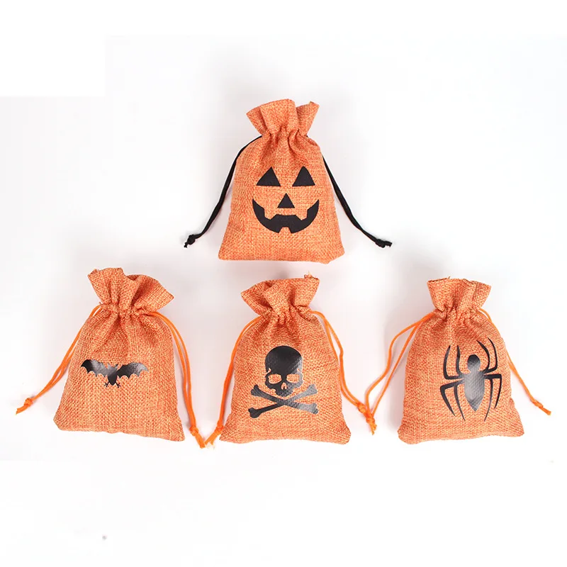 10x14 см оранжевый цвет Хэллоуин Мультфильм Тыква джут ювелирные изделия конфеты Подарочный пакет милые сумки на шнурке
10x14 см оранжевый цвет Хэллоуин Мультфильм Тыква джут ювелирные изделия конфеты Подарочный пакет милые сумки на шнурке