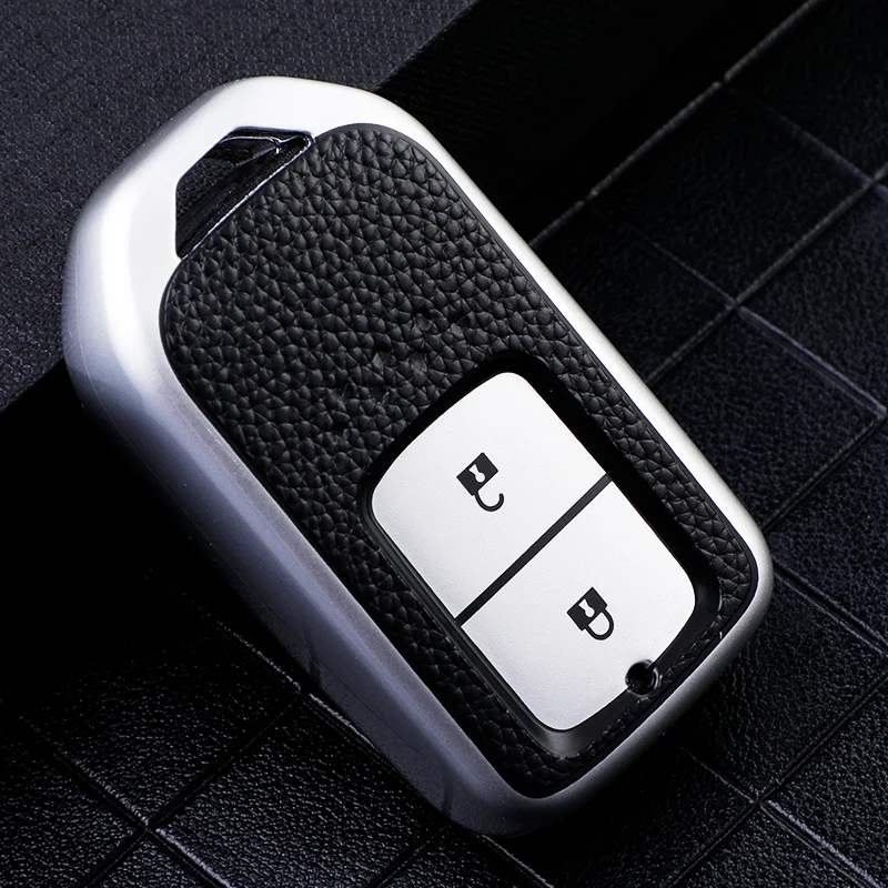 High Quality Leather TPU Smart Remote Car Key Case Cover For Honda Vezel City Civic Jazz BRV BR-V HRV 2 Buttons Fob
High Quality Leather TPU Smart Remote Car Key Case Cover For Honda Vezel City Civic Jazz BRV BR-V HRV 2 Buttons Fob
