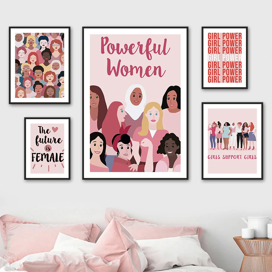 Who Run The World Feminist Power Quote Wall Art Canvas Painting Nordic Posters And Prints Wall Pictures For Living Room Decor
Who Run The World Feminist Power Quote Wall Art Canvas Painting Nordic Posters And Prints Wall Pictures For Living Room Decor