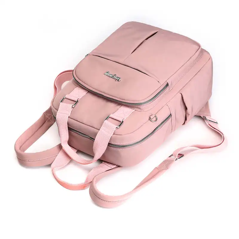 Brand Casual Large Capacity Nylon Women Backpack High Quality School Bag For Women Multi-pocket Female Zipper Travel Bag
Brand Casual Large Capacity Nylon Women Backpack High Quality School Bag For Women Multi-pocket Female Zipper Travel Bag