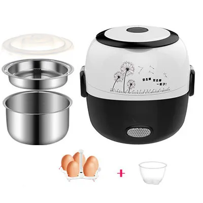 MINI rice cooker insulation heating electric lunch box 2 layers Portable Steamer multifunction automatic Food Container EU
MINI rice cooker insulation heating electric lunch box 2 layers Portable Steamer multifunction automatic Food Container EU