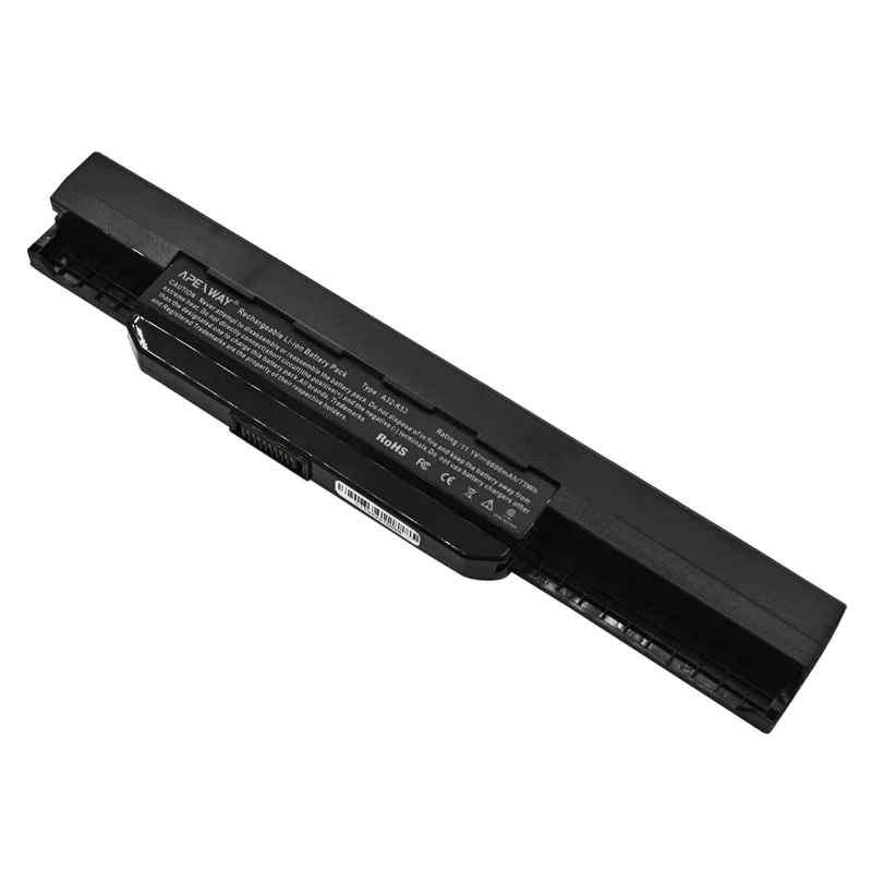 11.1V Laptop Battery A32-K53 A41-K53 A42-K53 For ASUS k53S K53B K53BY K53E X54C X53S X53 K53S X53E X84C X84H X84L X84S X84SL
11.1V Laptop Battery A32-K53 A41-K53 A42-K53 For ASUS k53S K53B K53BY K53E X54C X53S X53 K53S X53E X84C X84H X84L X84S X84SL