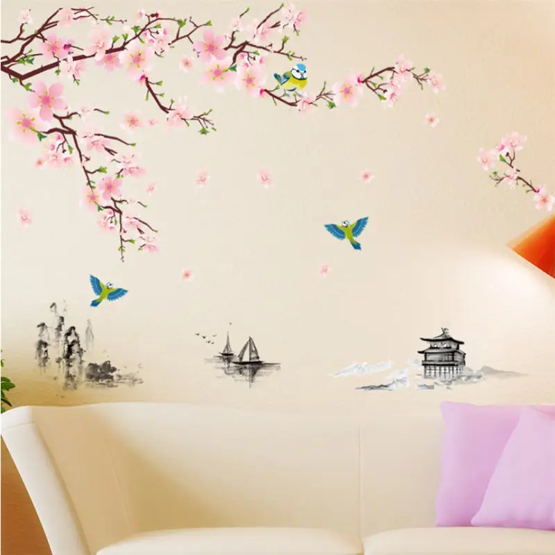 Flower StickersTV background wall sofa living room study decoration Art Vinyl Stickers Wall Peony Wall Wall Floral Decals 
Flower StickersTV background wall sofa living room study decoration Art Vinyl Stickers Wall Peony Wall Wall Floral Decals