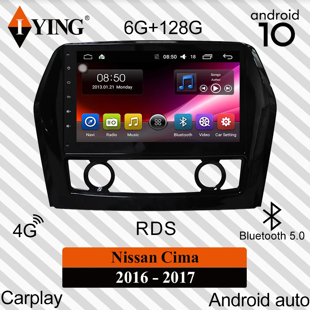 Автомагнитола IYING для Nissan Top 2016-2017 Android автомобильный мультимедийный видеоплеер