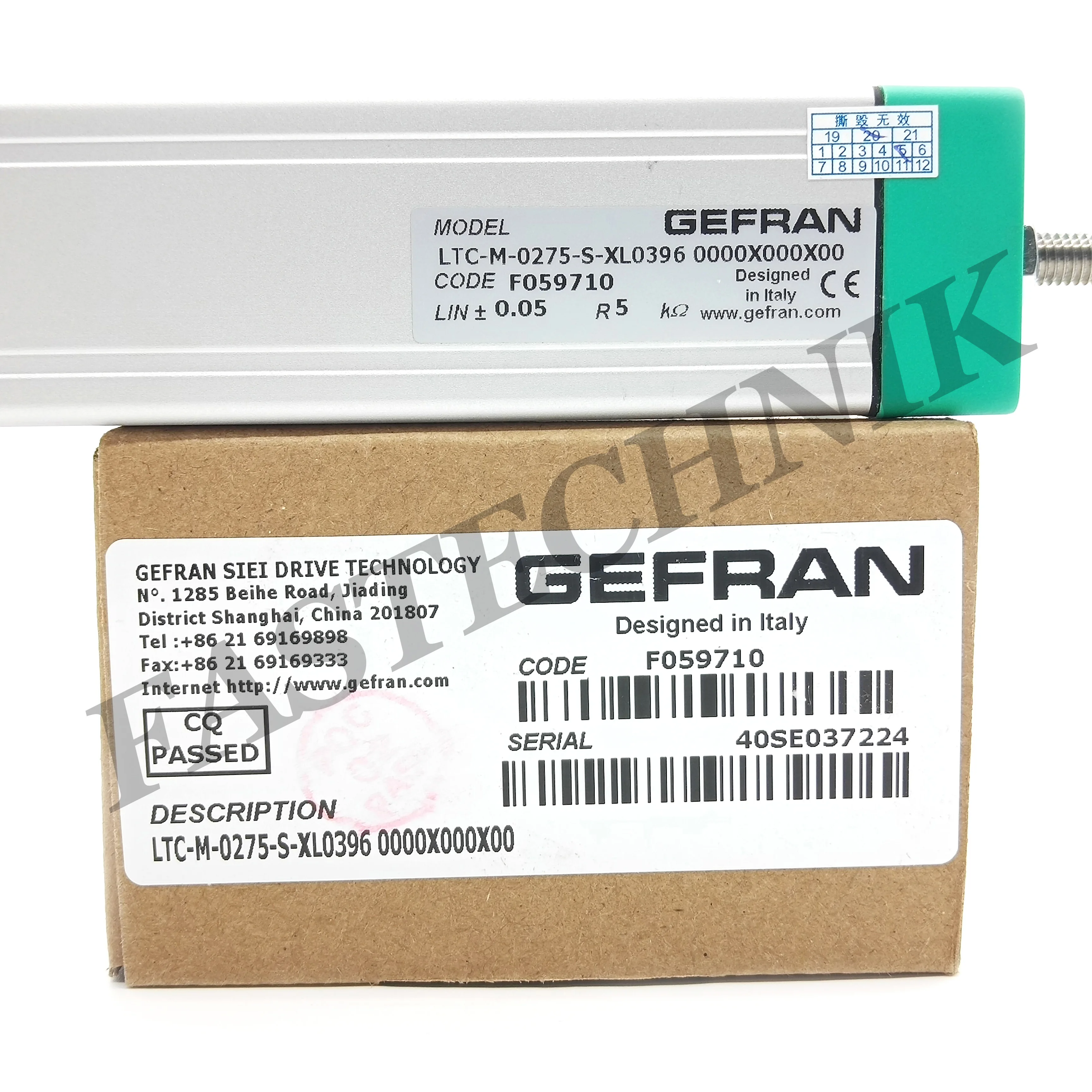 GEFRAN Linear Displacement Sensor/Electronic Ruler LTC-M-0275-S Electronic Ruler for Injection Molding Machine LTC-M-275
GEFRAN Linear Displacement Sensor/Electronic Ruler LTC-M-0275-S Electronic Ruler for Injection Molding Machine LTC-M-275