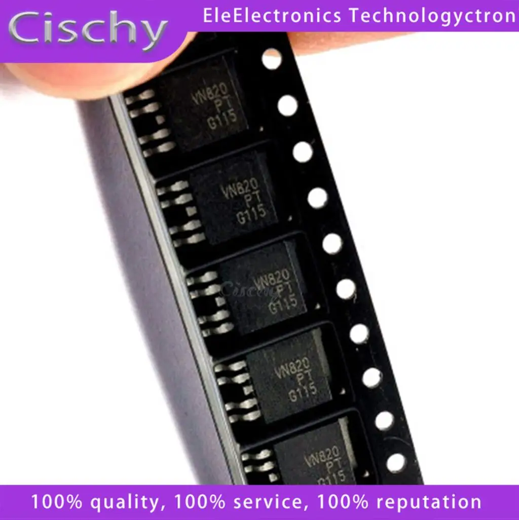4 шт. VN820PT13TR VN820PT VN820 TO-252
4 шт. VN820PT13TR VN820PT VN820 TO-252