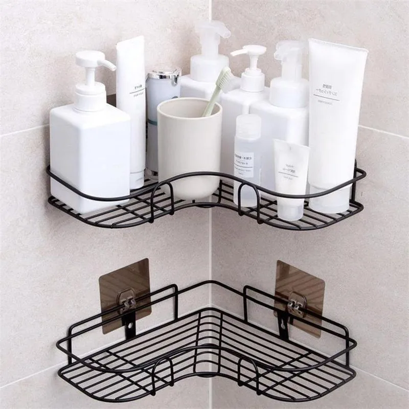 Bathroom Accessories Storage Shelves Frame Shower Shelf Wrought Iron Shampoo Storage Rack Holder Kitchen Bathroom Organization
Bathroom Accessories Storage Shelves Frame Shower Shelf Wrought Iron Shampoo Storage Rack Holder Kitchen Bathroom Organization