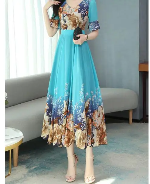 1pcs/lot Summer Fashion Polka Floral Printed Women Maxi Dress Plus Size Short Sleeve Muslim Abaya Arabic Islamic Dubai dress
1pcs/lot Summer Fashion Polka Floral Printed Women Maxi Dress Plus Size Short Sleeve Muslim Abaya Arabic Islamic Dubai dress