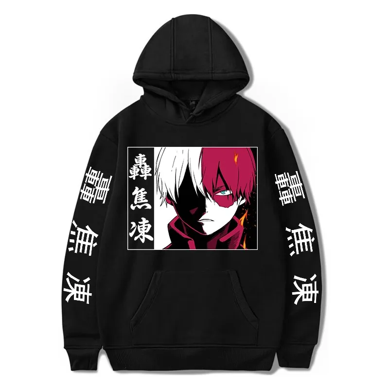 Anime Cosplay Boku No Hero Academia Shoto Todoroki Hoodies Sudaderas Autumn Winter Men Women Coats Moleton
Anime Cosplay Boku No Hero Academia Shoto Todoroki Hoodies Sudaderas Autumn Winter Men Women Coats Moleton