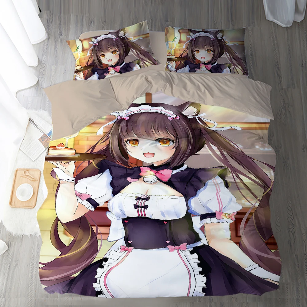 Game Nekopara 3D Bedding Set Duvet Covers Pillowcases Comforter Bedding Sets Bedclothes Bed Linen bedding sets 03
Game Nekopara 3D Bedding Set Duvet Covers Pillowcases Comforter Bedding Sets Bedclothes Bed Linen bedding sets 03