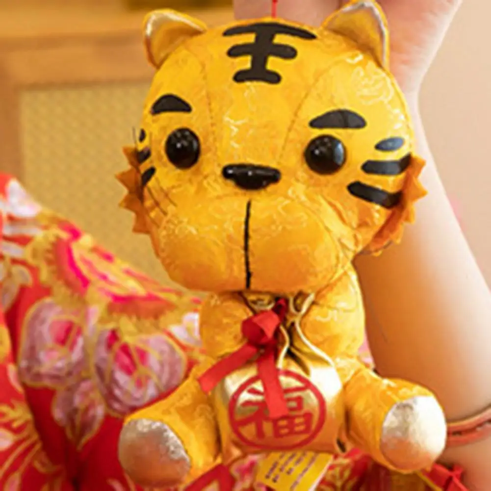 Новый год 2022 талисман тигра плюшевая игрушка кукла китайский новый Знак зодиака