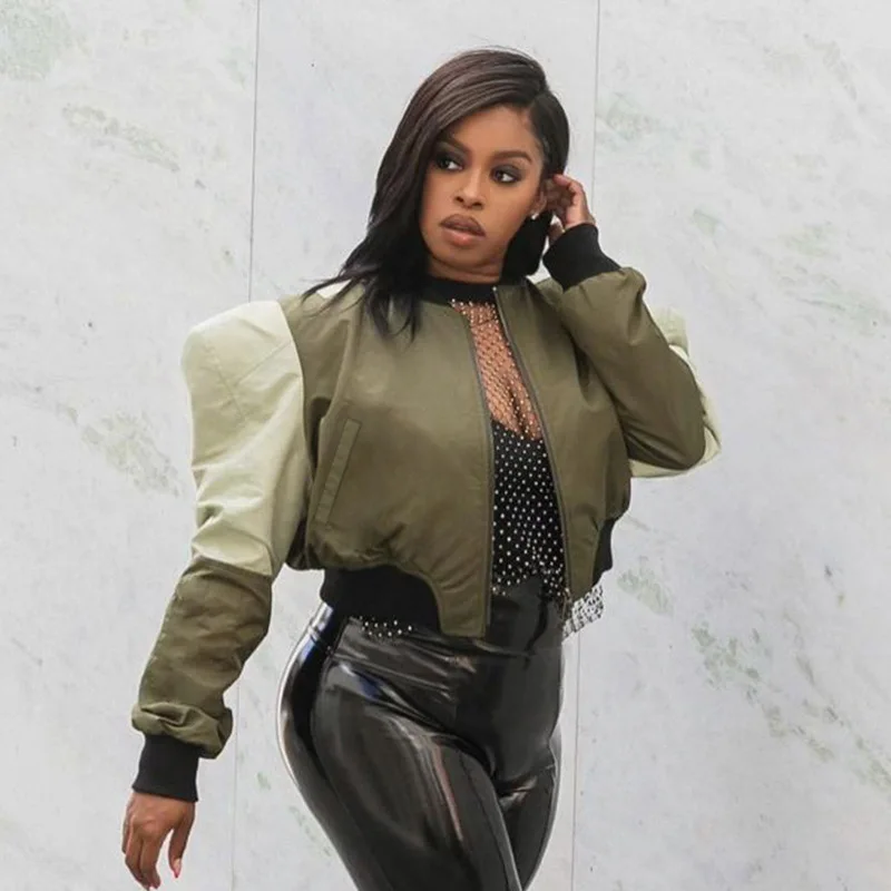 Women's fashion jacket stitching long-sleeved plus cotton jacket winter motorcycle streetwear zipper cardigan baseball uniform
Women's fashion jacket stitching long-sleeved plus cotton jacket winter motorcycle streetwear zipper cardigan baseball uniform
