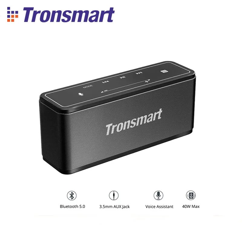 Tronsmart Mega Bluetooth-Колонка Tronsmart Mega 5,0, 40 Вт, NFC, карта MicroSD
Tronsmart Mega Bluetooth-Колонка Tronsmart Mega 5,0, 40 Вт, NFC, карта MicroSD