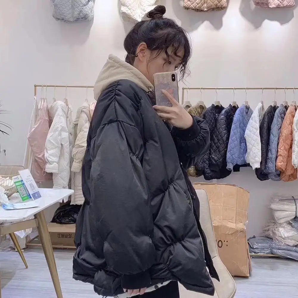 2019 winter women warm padded down duck coat medium thicken coloring clothing black all-match hooded fashion girl female
2019 winter women warm padded down duck coat medium thicken coloring clothing black all-match hooded fashion girl female