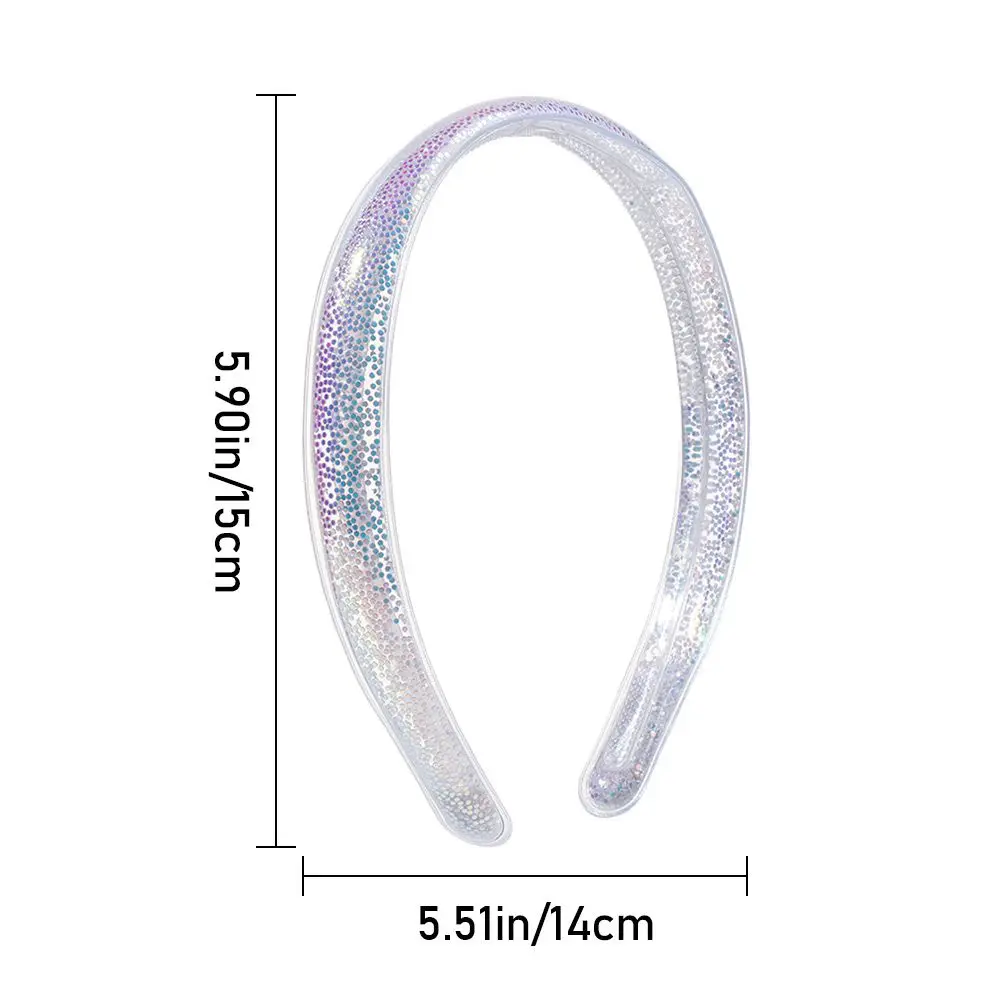 Colorful Sequins Transparent Hairband Women Sequin Quicksand headband Girls glitter hair hoop baby hair accessories
Colorful Sequins Transparent Hairband Women Sequin Quicksand headband Girls glitter hair hoop baby hair accessories