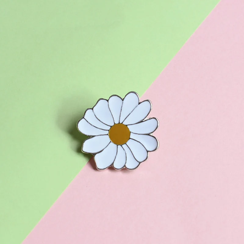 Cute Small Daisy Flower Brooches Enamel Trendy Brooch Flower Pins Women Lovely Sunflower Bag Hat Accessories Brooch Jewelry Gift
Cute Small Daisy Flower Brooches Enamel Trendy Brooch Flower Pins Women Lovely Sunflower Bag Hat Accessories Brooch Jewelry Gift