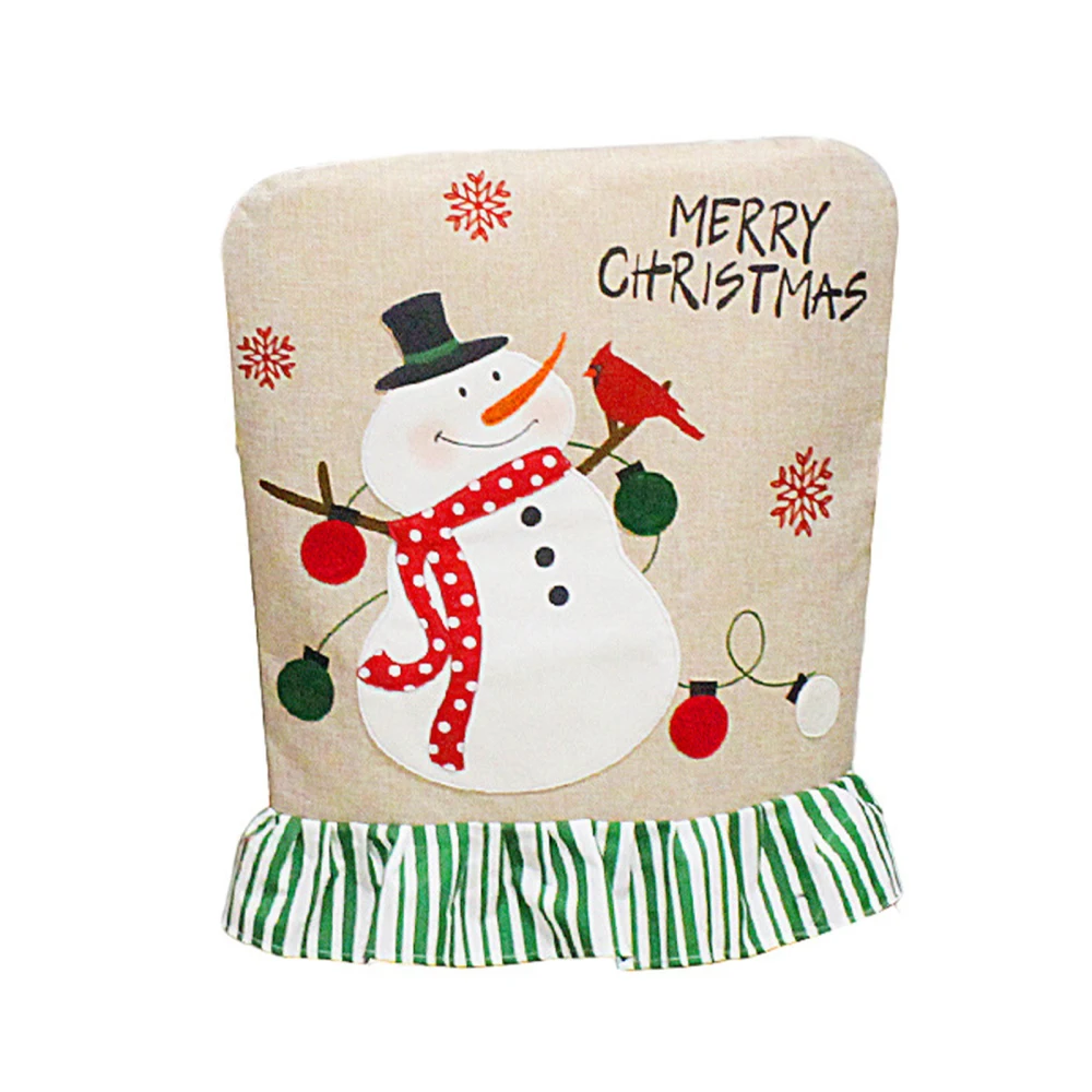 Santa Claus/Snowman 54*46CM Chair Cover Burlap Bag Christmas Ornaments Festivals Home Dinning Room Restaurant Decoration
Santa Claus/Snowman 54*46CM Chair Cover Burlap Bag Christmas Ornaments Festivals Home Dinning Room Restaurant Decoration