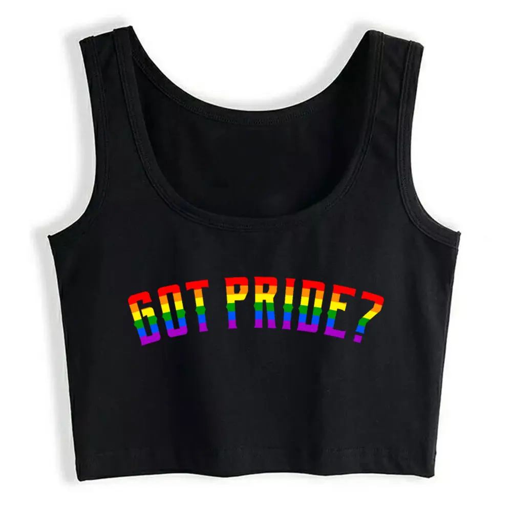 Crop Top Got Pride Lgbt Rainbow Gift For Lesbian Gay Pride Hip Hop Black Print Y2k Tops Womens Tops blusas mujer de moda verano
Crop Top Got Pride Lgbt Rainbow Gift For Lesbian Gay Pride Hip Hop Black Print Y2k Tops Womens Tops blusas mujer de moda verano
