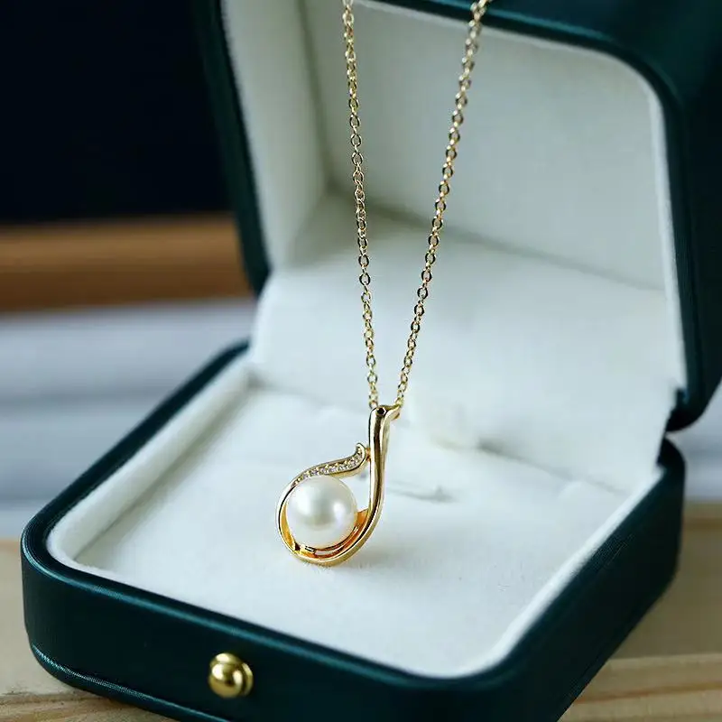 Hot Promotion Personalized Swan Pearl Natural Freshwater Pearl Gold Necklace Women's Jewelry Swan Pearl Necklace
Hot Promotion Personalized Swan Pearl Natural Freshwater Pearl Gold Necklace Women's Jewelry Swan Pearl Necklace