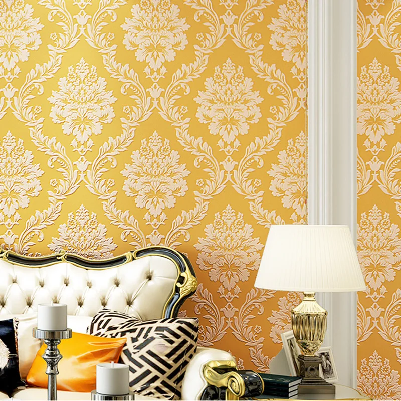 European style wallpaper 3D non-woven wallpaper living room and bedroom TV background wallpaper modern simple relief wallpaper
European style wallpaper 3D non-woven wallpaper living room and bedroom TV background wallpaper modern simple relief wallpaper