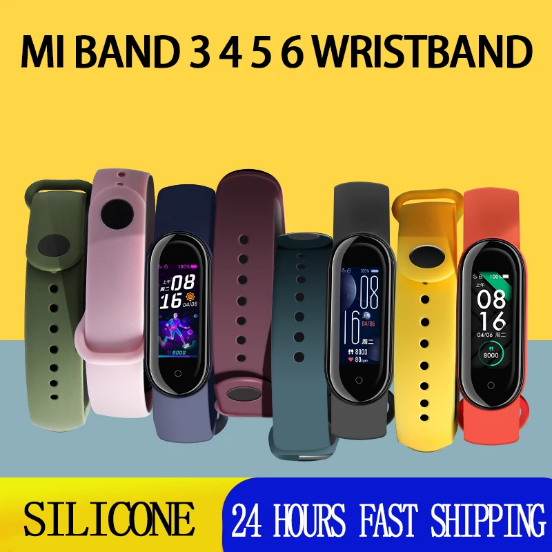 Strap For Xiaomi Mi band 6 5 4 Miband 4 3 Replacement watchband Accessories Silicone Belt SmartWatch Bracelet on mi band 5 Strap
Strap For Xiaomi Mi band 6 5 4 Miband 4 3 Replacement watchband Accessories Silicone Belt SmartWatch Bracelet on mi band 5 Strap