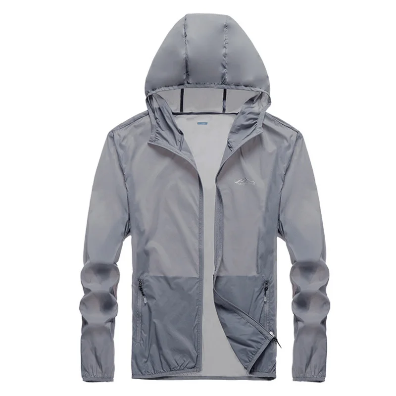 Plus Size Trench Coat Men Sun Protection Jacket Outdoor Long Sleeve Hooded Tops Windbreaker UV Protection Skin Coats New Arrive
Plus Size Trench Coat Men Sun Protection Jacket Outdoor Long Sleeve Hooded Tops Windbreaker UV Protection Skin Coats New Arrive