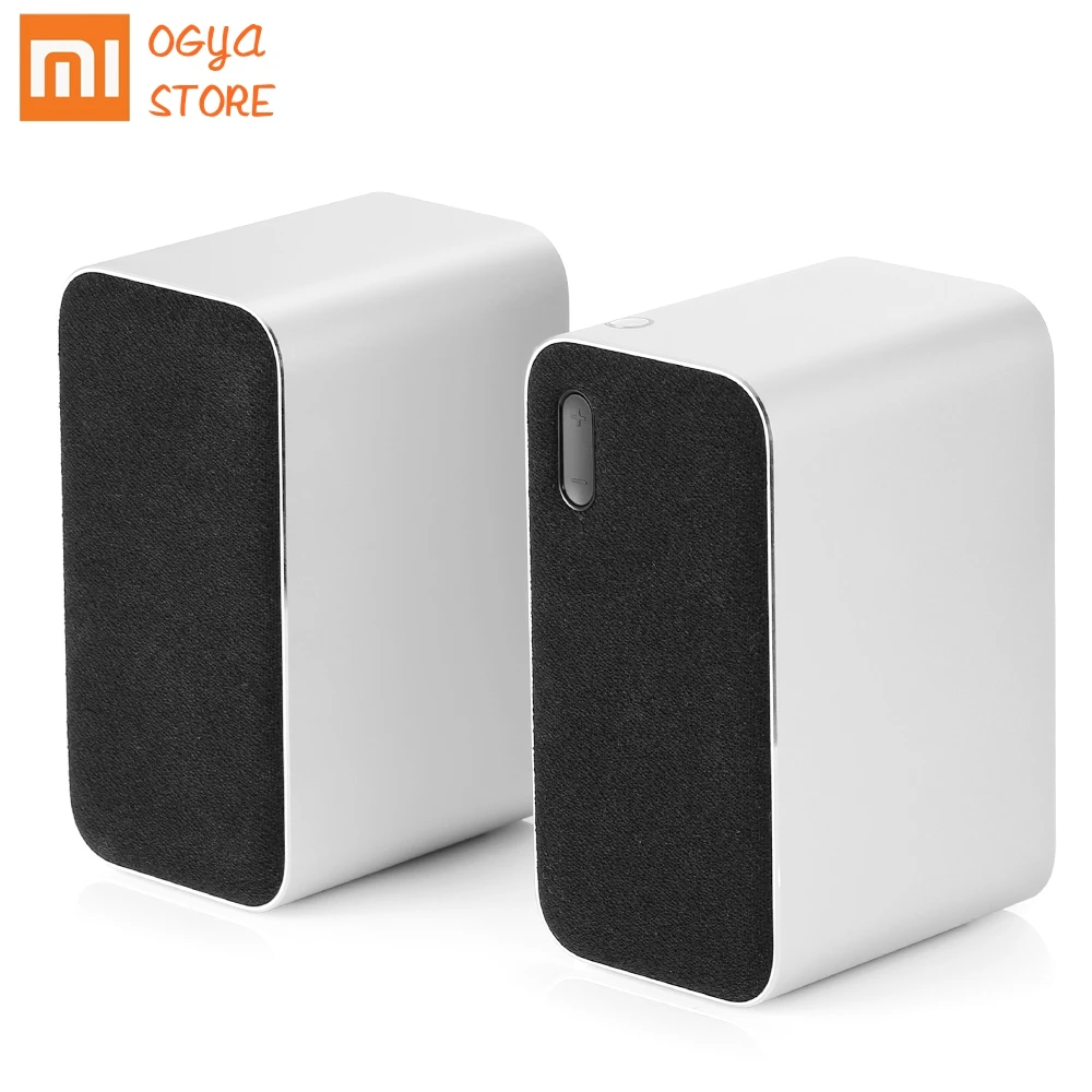 Xiaomi MI компьютерная Bluetooth колонка микрофон беспроводная стерео Aux светодиодный