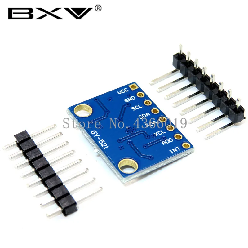 GY-521 MPU-6050 MPU6050 Module 3 Axis analog gyro sensors+ 3 Axis Accelerometer Module
GY-521 MPU-6050 MPU6050 Module 3 Axis analog gyro sensors+ 3 Axis Accelerometer Module
