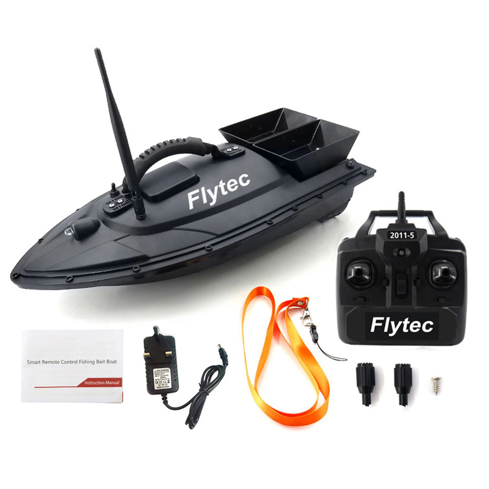 Flytec RC Boat Wireless Remote Control Fishing Bait Boat RC Bait Boat Fish Finder with 1.5KG Load 300M Signal Range 5.4km/h
Flytec RC Boat Wireless Remote Control Fishing Bait Boat RC Bait Boat Fish Finder with 1.5KG Load 300M Signal Range 5.4km/h