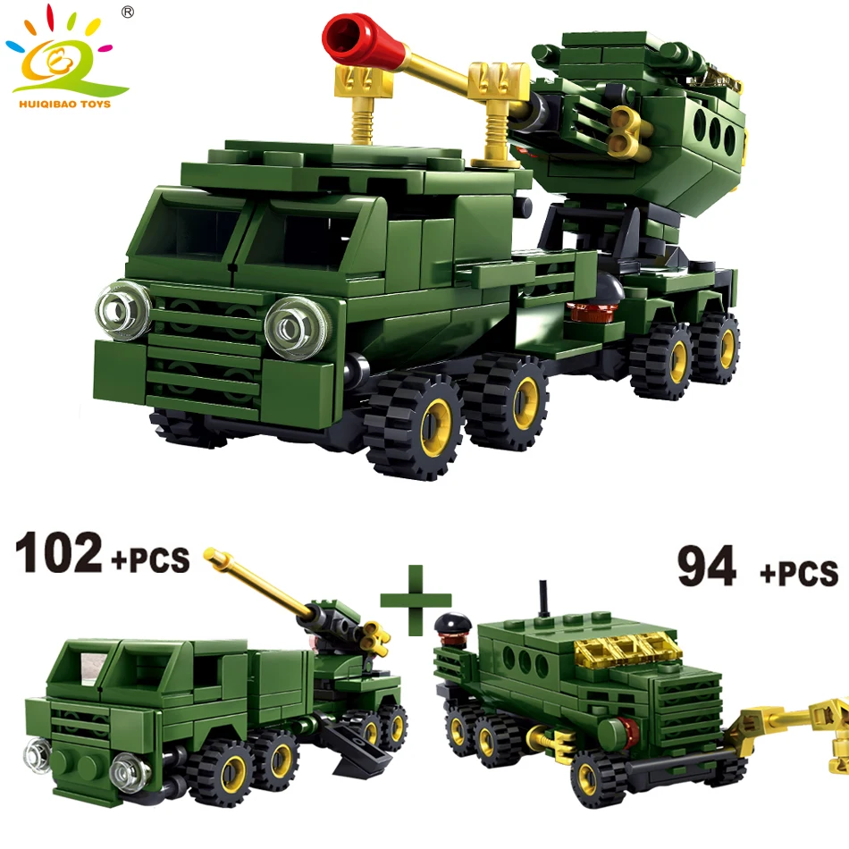 Gift Toys 438pcs WW2 Miliary 6in3 Army Ruck Helicoper Building Blocks Compaible Soldiers Gun Bricks for Boy
Gift Toys 438pcs WW2 Miliary 6in3 Army Ruck Helicoper Building Blocks Compaible Soldiers Gun Bricks for Boy