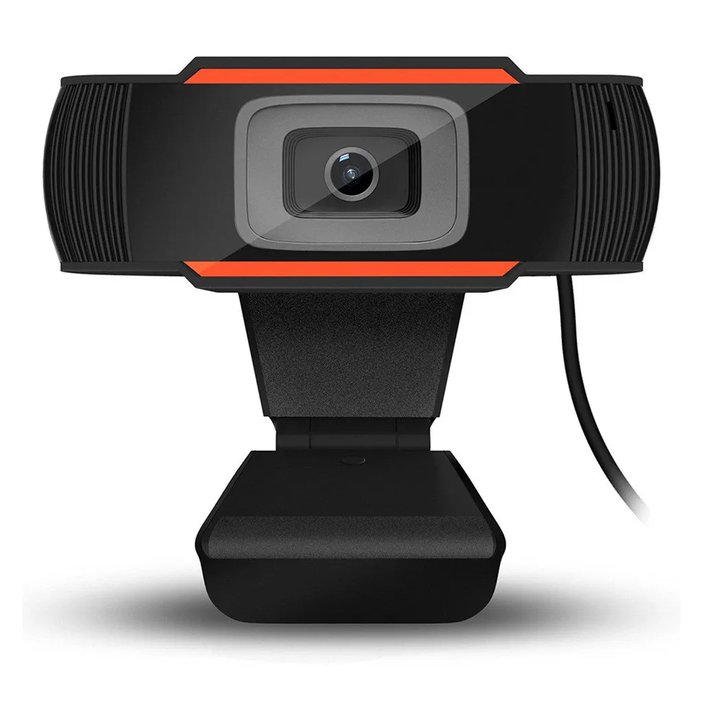 

720p HD Webcam with Mic Rotatable PC Desktop Web Camera Cam Mini Computer WebCamera Cam Video Recording Work In Stock