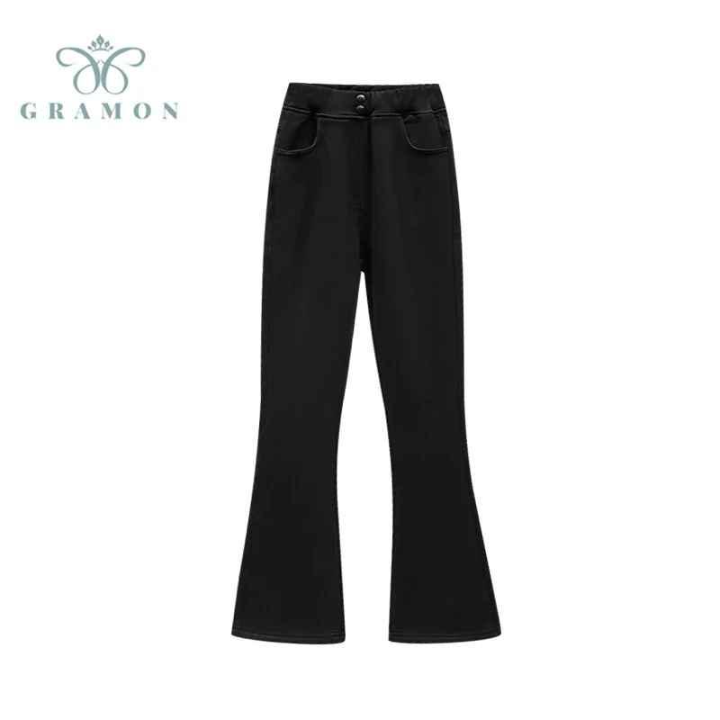 Oversized High Waist Flare Pants Autumn Fashion Fall Winter Clothes Women 2021 New Korean Style Vintage All-Match Black Trousers
Oversized High Waist Flare Pants Autumn Fashion Fall Winter Clothes Women 2021 New Korean Style Vintage All-Match Black Trousers