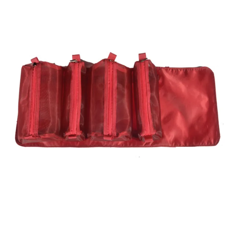 Detachable four-in-one cosmetic bag Portable large-capacity storage bag Portable folding travel gauze washing bag makeup bag
Detachable four-in-one cosmetic bag Portable large-capacity storage bag Portable folding travel gauze washing bag makeup bag