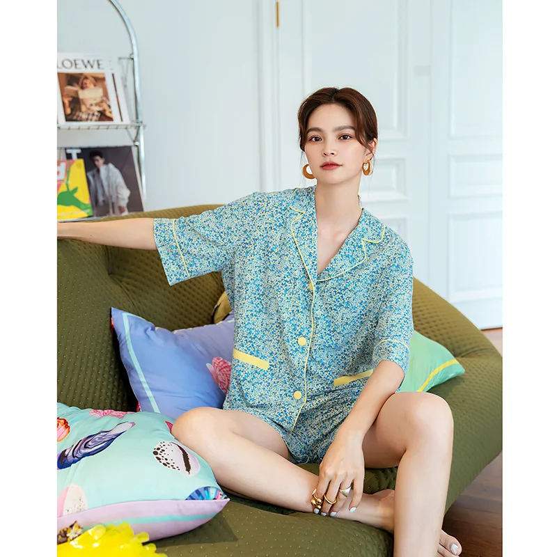 Новинка 2021, Женский Летний Тонкий костюм-двойка с шортами и коротким рукавом, женская модная Свободная Домашняя одежда, верхняя одежда
Новинка 2021, Женский Летний Тонкий костюм-двойка с шортами и коротким рукавом, женская модная Свободная Домашняя одежда, верхняя одежда