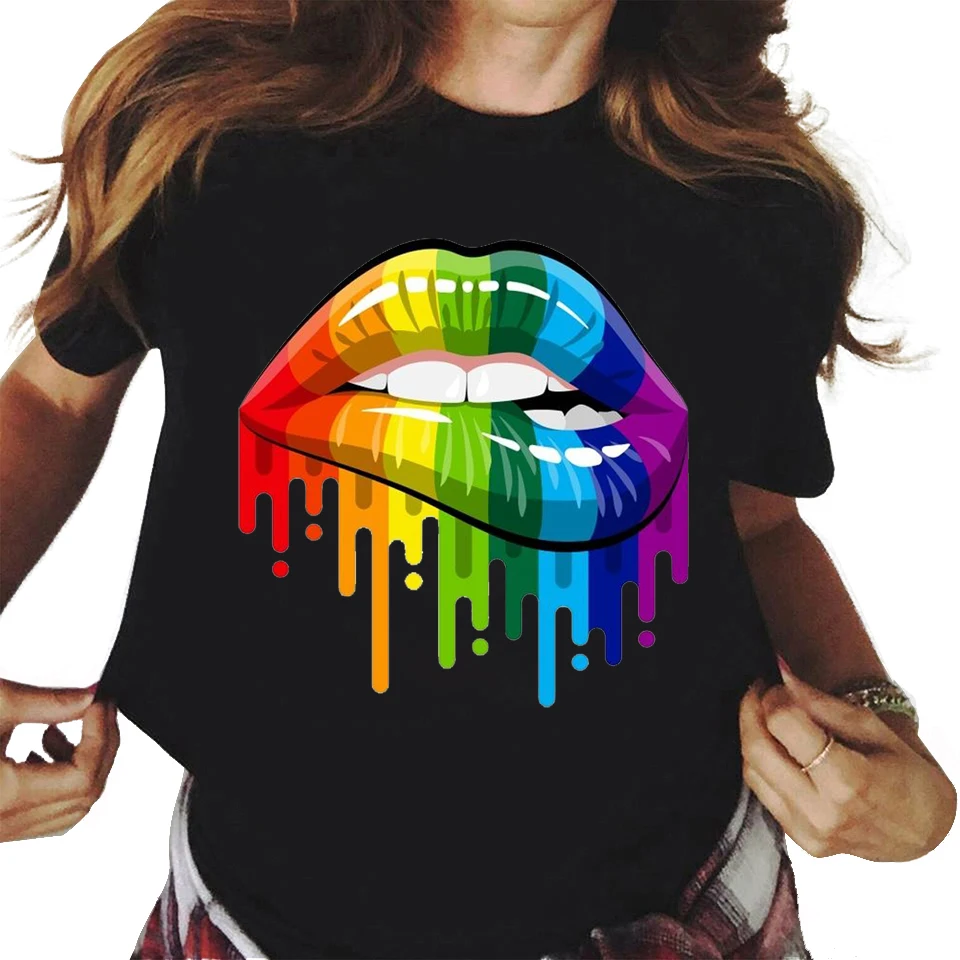 Fashion Leopard Lips Printed T Shirt Short Sleeve Lips T-shirt black Tees Shirt Harajuku Street casual Tops
Fashion Leopard Lips Printed T Shirt Short Sleeve Lips T-shirt black Tees Shirt Harajuku Street casual Tops