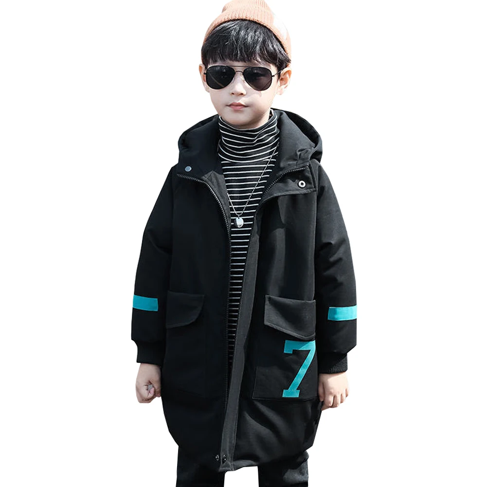 Boys Puffer Jackets Casual Hooded Overcoat Solid Down Coats Winter Padded Outerwear Thicken Long Tops Cotton Windproof Clothes
Boys Puffer Jackets Casual Hooded Overcoat Solid Down Coats Winter Padded Outerwear Thicken Long Tops Cotton Windproof Clothes