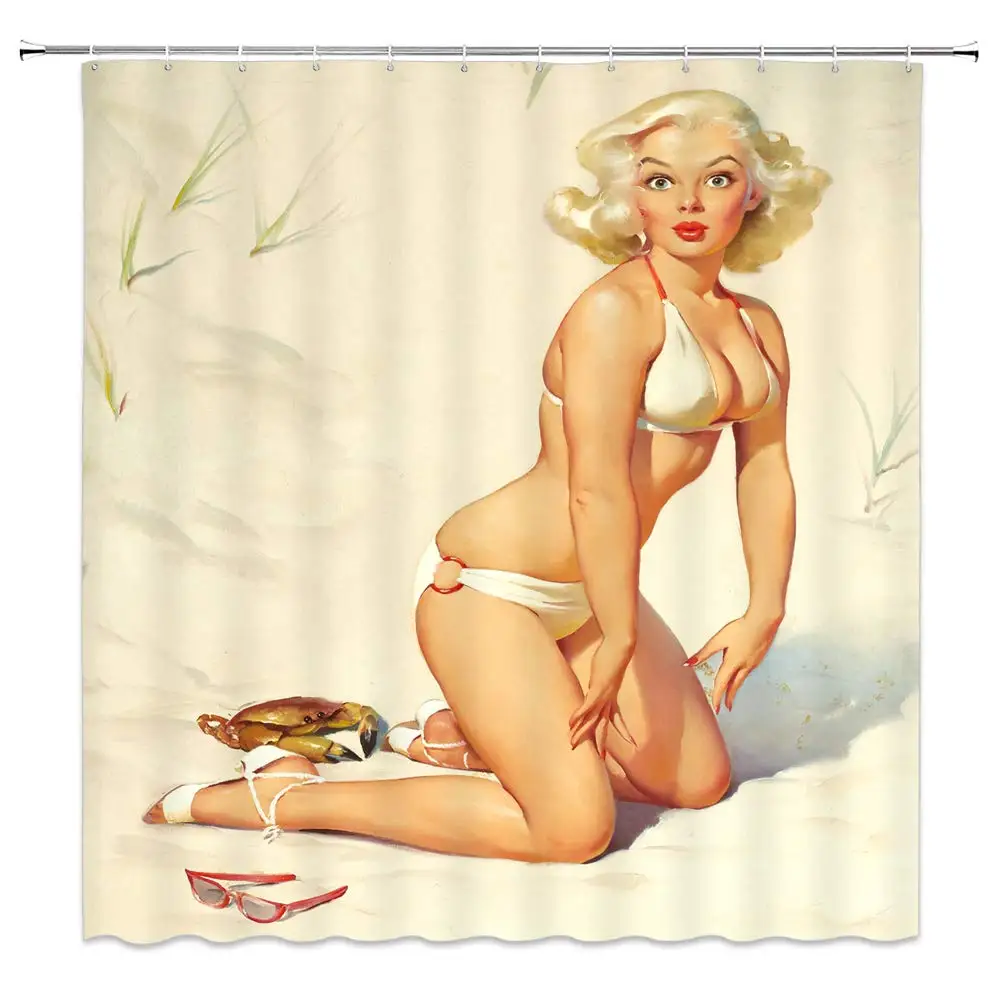 Занавеска для душа Pin up для девушек, простая занавеска для ванной комнаты с изображением рогатки, растений, масляной живописи, s-Декор, Полиэс...
Занавеска для душа Pin up для девушек, простая занавеска для ванной комнаты с изображением рогатки, растений, масляной живописи, s-Декор, Полиэс...