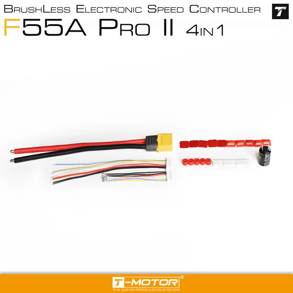 TMOTOR F55A PRO II 6S 4IN1 32bit FPV ESC BLHeli_S 32 bit Dshot 1200 Brushless ECS For FPV Spare Parts Accs
TMOTOR F55A PRO II 6S 4IN1 32bit FPV ESC BLHeli_S 32 bit Dshot 1200 Brushless ECS For FPV Spare Parts Accs