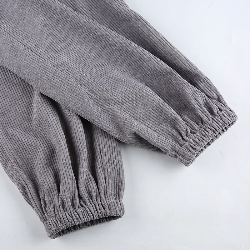 BONJEAN Corduroy Pants for Women 2020 Autumn Bottom Elastic High Waist Long Pants Casual Trousers Ladies Cargo Pants BJ3403
BONJEAN Corduroy Pants for Women 2020 Autumn Bottom Elastic High Waist Long Pants Casual Trousers Ladies Cargo Pants BJ3403