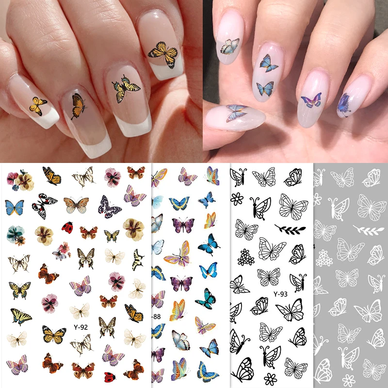 1sheet nail sticker butterfly flower water transfer decal sliders for Nail Art decoration tattoo manicure envelopes tools
1sheet nail sticker butterfly flower water transfer decal sliders for Nail Art decoration tattoo manicure envelopes tools