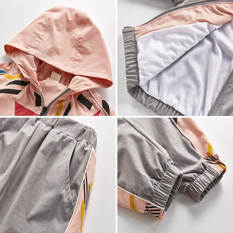 Children Clothing Outfit Autumn Girls Tracksuit Long Sleeve Geometry Pattern Hoodies Top + Pants Suits Kids Clothes 6 8 10 12Yrs
Children Clothing Outfit Autumn Girls Tracksuit Long Sleeve Geometry Pattern Hoodies Top + Pants Suits Kids Clothes 6 8 10 12Yrs