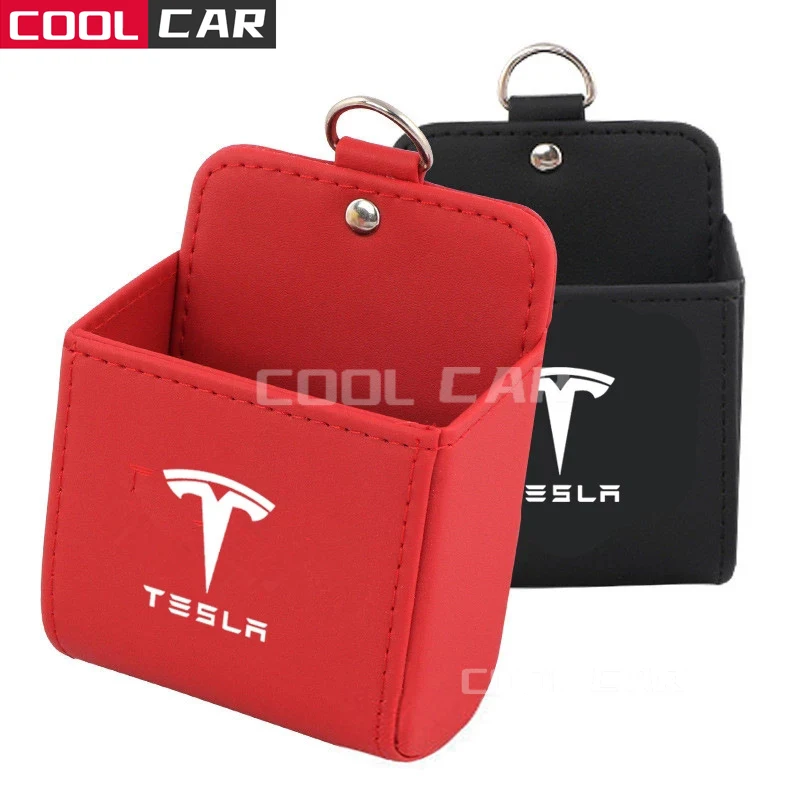 Car Styling Accessories for Tesla Model S X Car Air Outlet Leather Storage Box Organizer Pocket Bag Interior Decoration Supplies
Car Styling Accessories for Tesla Model S X Car Air Outlet Leather Storage Box Organizer Pocket Bag Interior Decoration Supplies