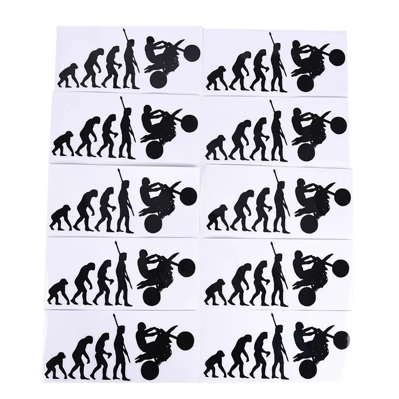 4PCS Human Evolution Motorcycle Car Stickers Personalized Vinyl Reflective Decals Motorcycle Accessories Sticker
4PCS Human Evolution Motorcycle Car Stickers Personalized Vinyl Reflective Decals Motorcycle Accessories Sticker