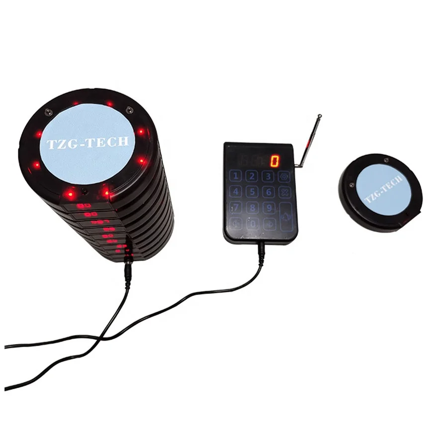 Modern Vibrating Wireless Waterproof Fastfood Queue Pager
Modern Vibrating Wireless Waterproof Fastfood Queue Pager