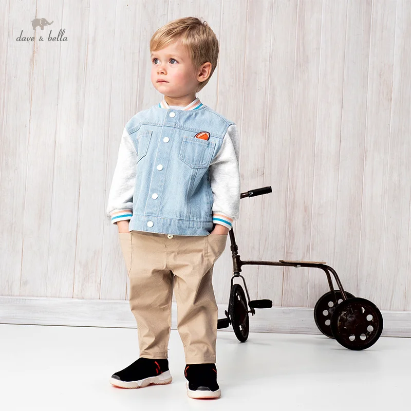 DBX16556 dave bella spring baby boys fashion patchwork letter pockets coat children tops infant toddler outerwear
DBX16556 dave bella spring baby boys fashion patchwork letter pockets coat children tops infant toddler outerwear