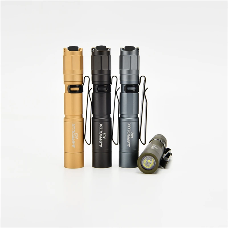 Astrolux A02 SST20 высокий CRI 378LM Мини светодиодный светильник вес AAA/10440 EDC флэш-светильник фонарик в виде авторучки с зажимом светильник фонарь
Astrolux A02 SST20 высокий CRI 378LM Мини светодиодный светильник вес AAA/10440 EDC флэш-светильник фонарик в виде авторучки с зажимом светильник фонарь