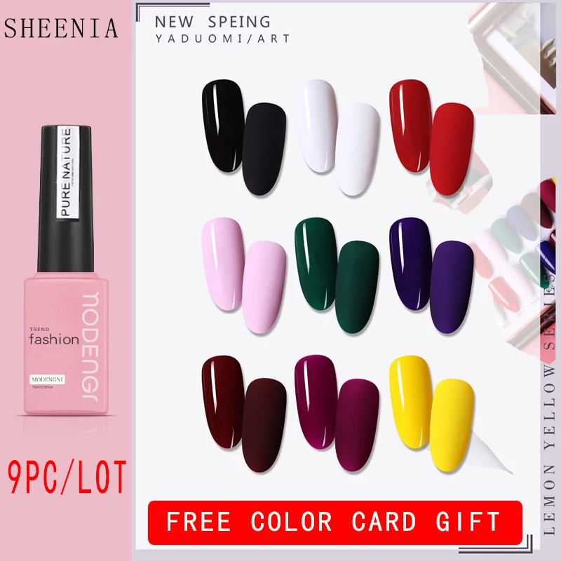 Gel Polish Set All For Manicure Semi Permanent Vernis top coat UV LED Gel Varnish Soak Off Nail Art Gel Nail Polish 15ML
Gel Polish Set All For Manicure Semi Permanent Vernis top coat UV LED Gel Varnish Soak Off Nail Art Gel Nail Polish 15ML
