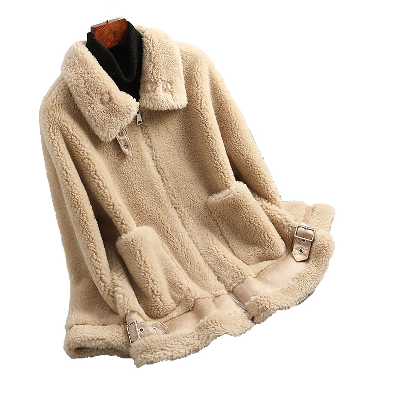 Women Wool Coat New Arrival Woolen Outerwear Casual Fur Coat Female Fur Outerwear
Women Wool Coat New Arrival Woolen Outerwear Casual Fur Coat Female Fur Outerwear