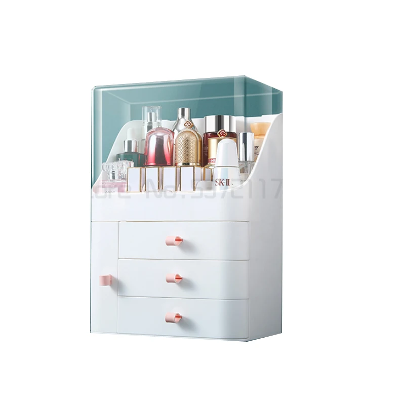 Cosmetics storage box desktop net red skin care products dressing table makeup brush lipstick finishing large storage shelf
Cosmetics storage box desktop net red skin care products dressing table makeup brush lipstick finishing large storage shelf